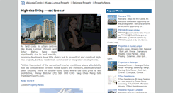 Desktop Screenshot of malaysiacondo.com